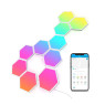 Govee Glide Hexa Light Panels, RGBIC Hexagon LED Wall Lights, Wi-Fi Smart Home Decor Creative Wall Lights with Music Sync, Works with Alexa Google Assistant for Indoor Decor, Gaming Decor, 10 Pack - H6061